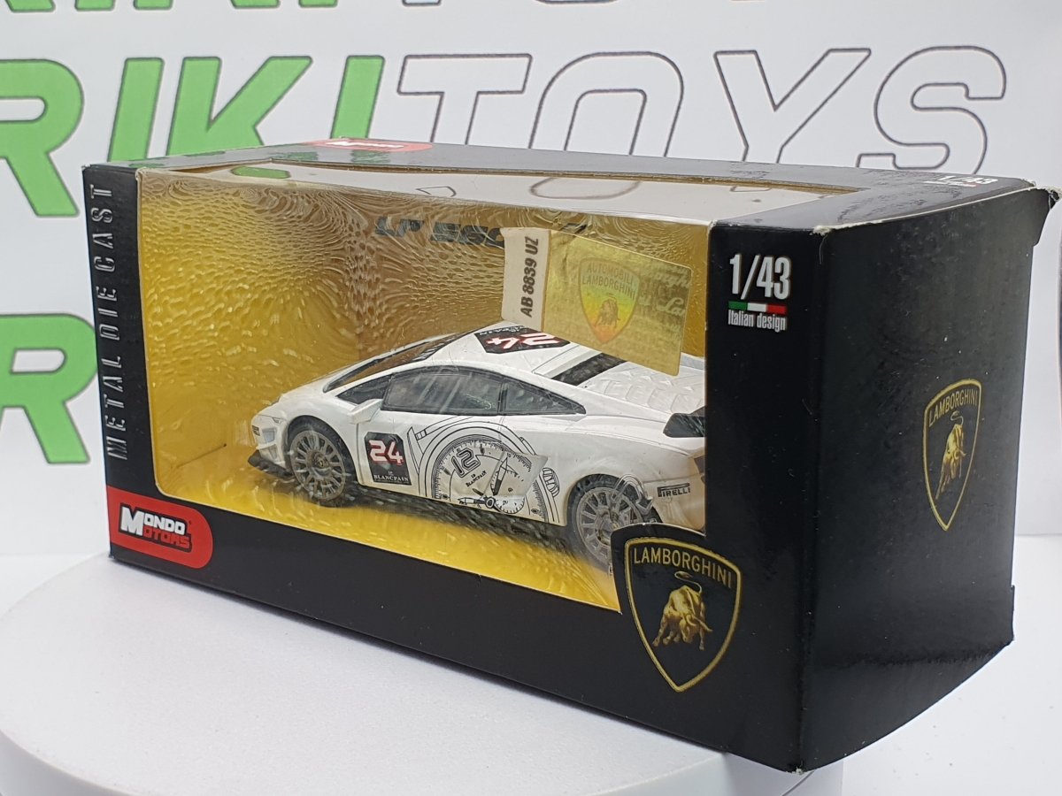 Lamborghini Gallardo S.Trofeo Mondo Mondo 1/43 Bianco - RikiToys - Mondo Mondo#