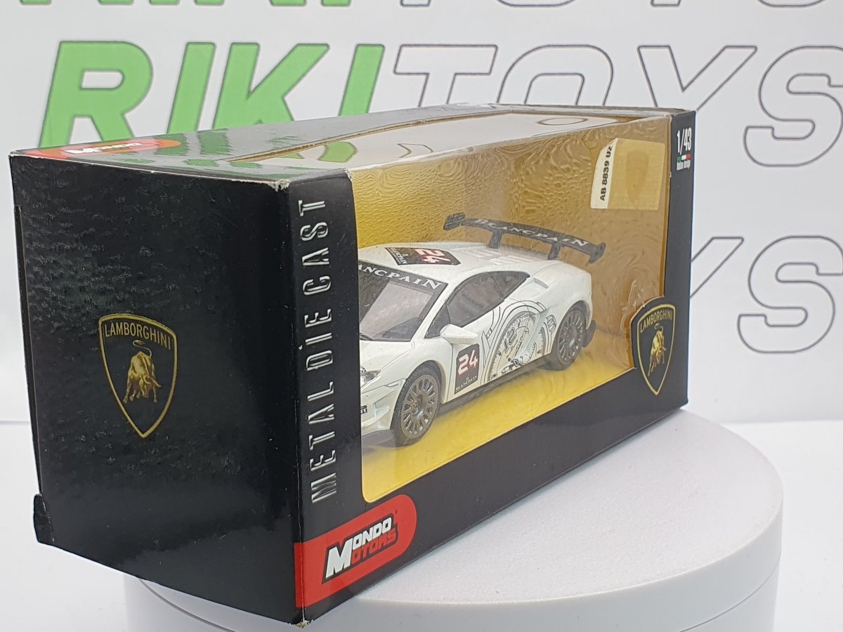 Lamborghini Gallardo S.Trofeo Mondo Mondo 1/43 Bianco - RikiToys - Mondo Mondo#
