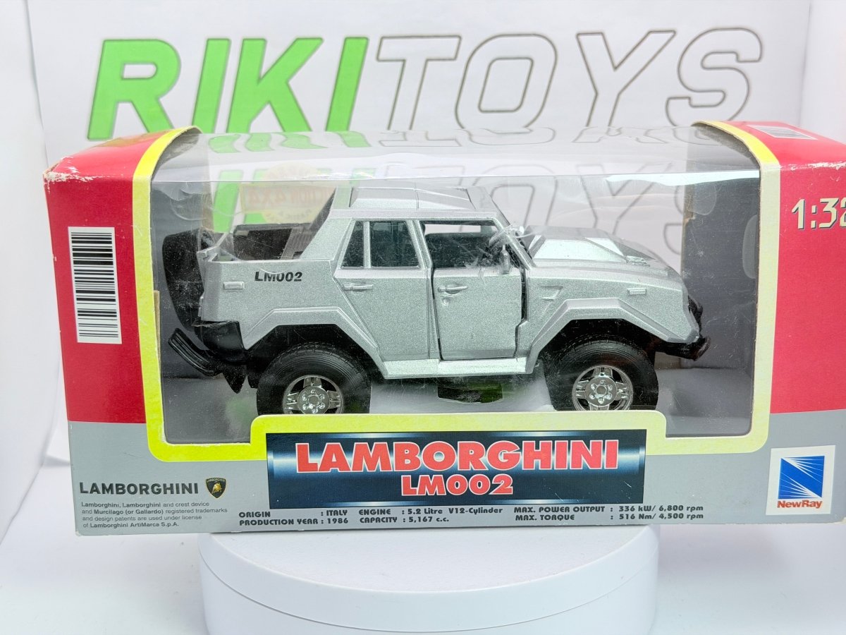 Lamborghini LM 002 New Ray 1/32 Argento - RikiToys - New Ray