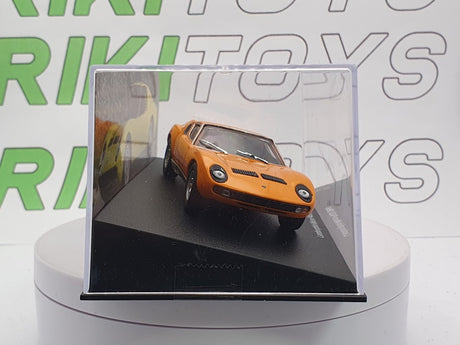 Lamborghini Miura P 400 Edicola 1/43 Arancione 1966 - RikiToys - Edicola