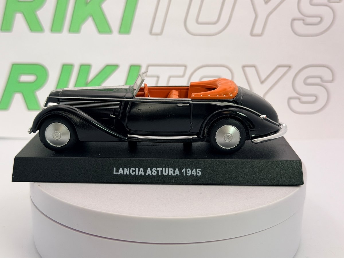 Lancia Astura Cabrio Edicola 1/43 Nero 1945 - RikiToys - Edicola