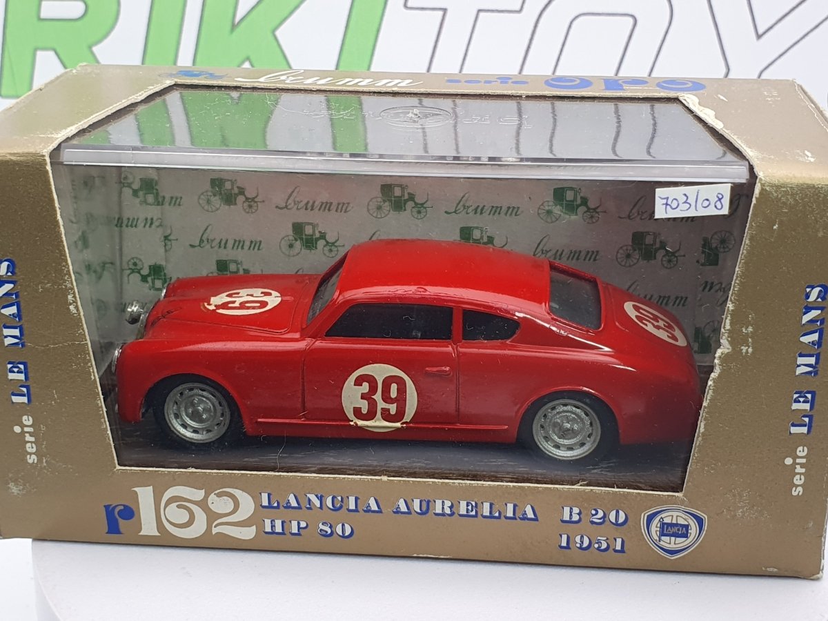 Lancia Aurelia B 20 Brumm 1/43 Rosso 1951 - RikiToys - Brumm