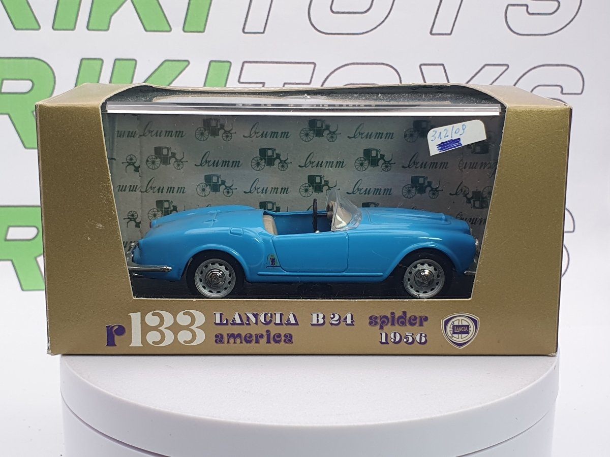 Lancia Aurelia B 24 Brumm 1/43 Azzurro 1955 - RikiToys - Brumm