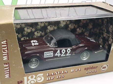 Lancia Aurelia B 24 Brumm 1/43 Bordeaux 1955 - RikiToys - Brumm