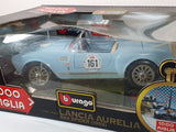 Lancia Aurelia B 24 Burago 1/18 Azzurro 1955 - RikiToys - Burago
