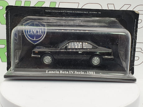 Lancia Beta Coupé IV Norev 1/43 Nero 1981 - RikiToys - Norev