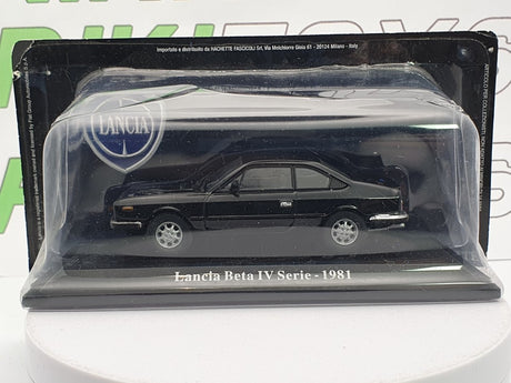 Lancia Beta Coupè Norev 1/43 Nero 1981 - RikiToys - Norev