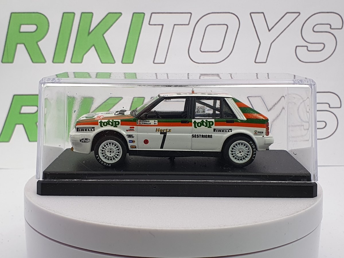 Lancia Delta 4WD Edicola 1/43 Bianco 1990 - RikiToys - Edicola