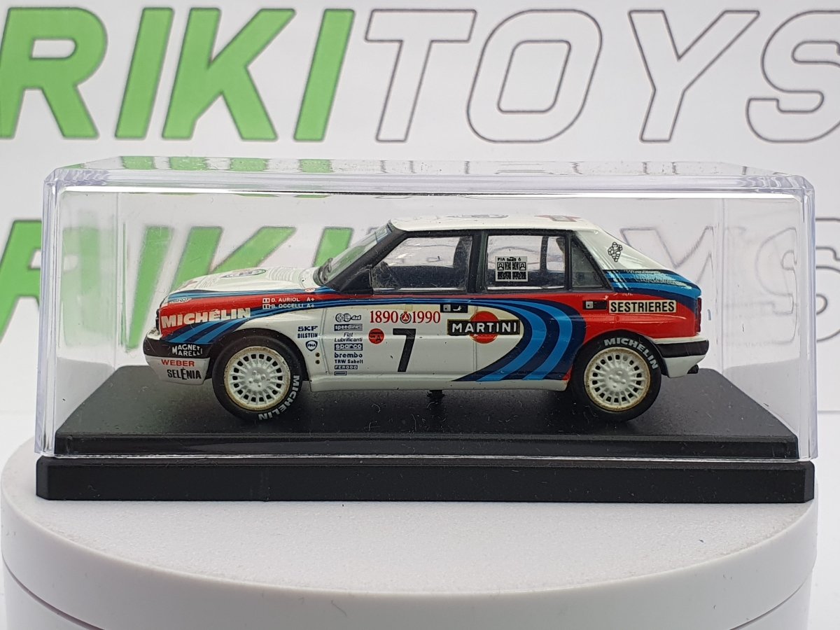 Lancia Delta HF 16V Edicola 1/43 Bianco 1990 - RikiToys - Edicola