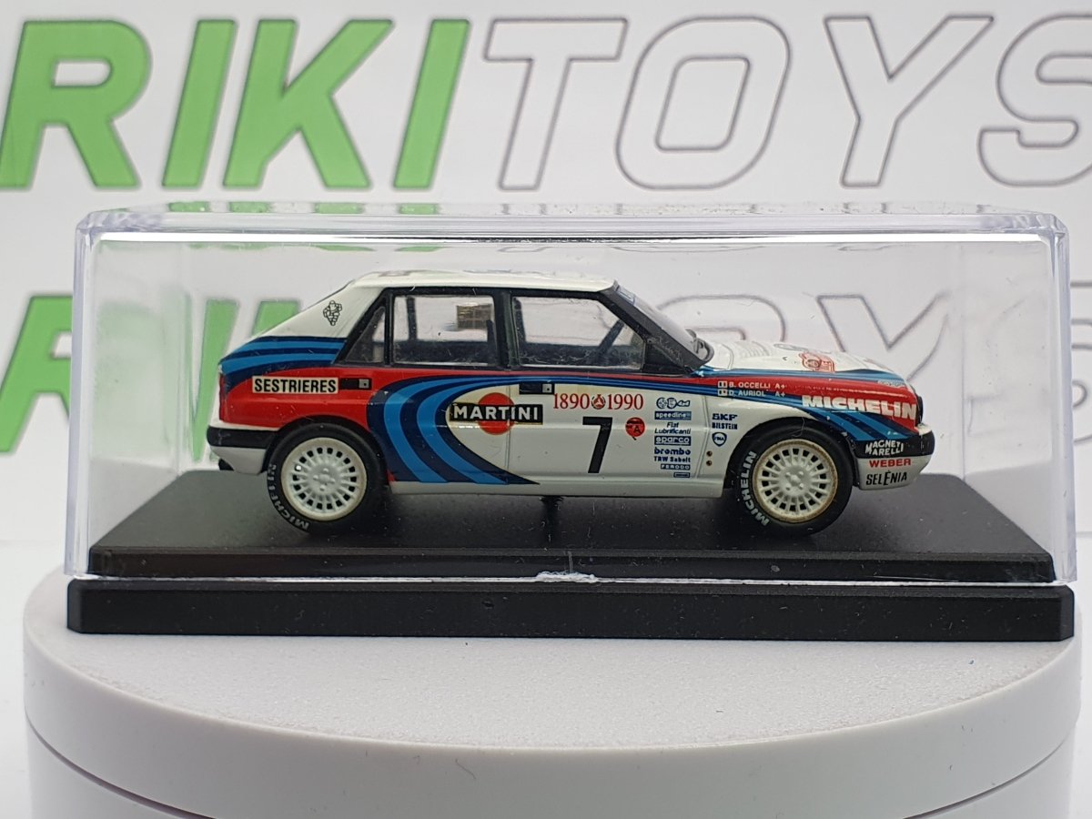 Lancia Delta HF 16V Edicola 1/43 Bianco 1990 - RikiToys - Edicola