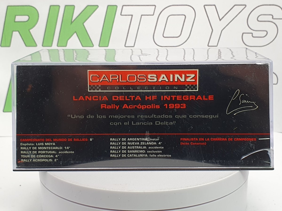 Lancia Delta HF Integrale Edicola 1/43 Bianco 1993 - RikiToys - Edicola#