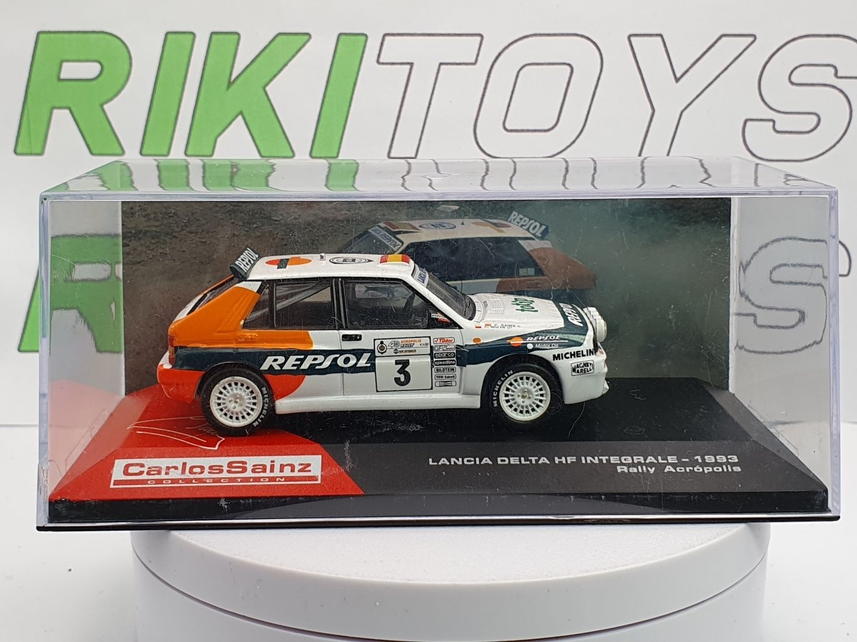 Lancia Delta HF Integrale Edicola 1/43 Bianco 1993 - RikiToys - Edicola#
