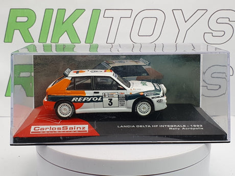 Lancia Delta HF Integrale Edicola 1/43 Bianco 1993 - RikiToys - Edicola#