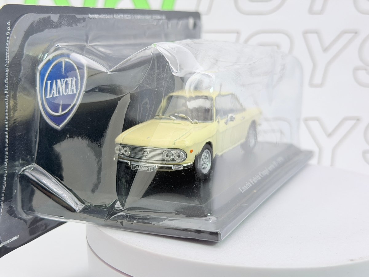 Lancia Fulvia Coupé 2a serie Norev 1/43 Giallo chiaro 1970 - RikiToys - Norev