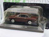 Lancia Fulvia Coupé Norev 1/43 Bordeaux 1965 - RikiToys - Norev