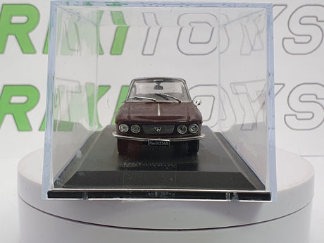 Lancia Fulvia Coupè Norev 1/43 Marrone 1965 - RikiToys - Norev