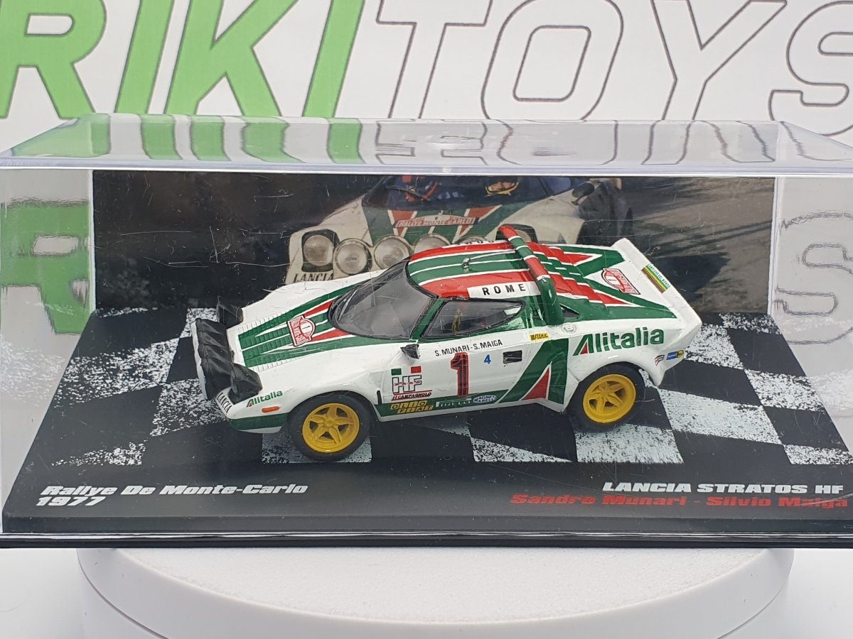 Lancia Stratos HF Edicola 1/43 Bianco 1974 - RikiToys - Edicola