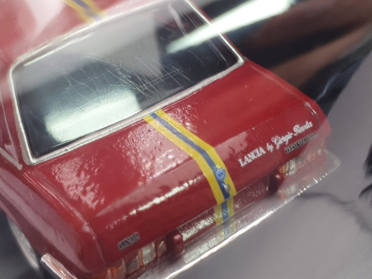 Lancia Trevi Bimotore Norev 1/43 Rosso 1984 - RikiToys - Norev