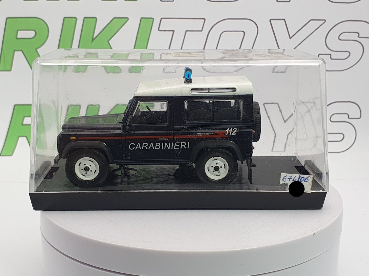 Land Rover Defender Edicola 1/43 Blu 1986 - RikiToys - Edicola