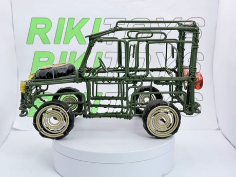 Land Rover Defender fatto artigianalmente 1/18 Verde - RikiToys - fatto artigianalmente