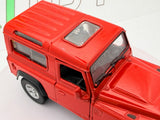 Land Rover Defender Welly 1/38 Rosso - RikiToys - Welly