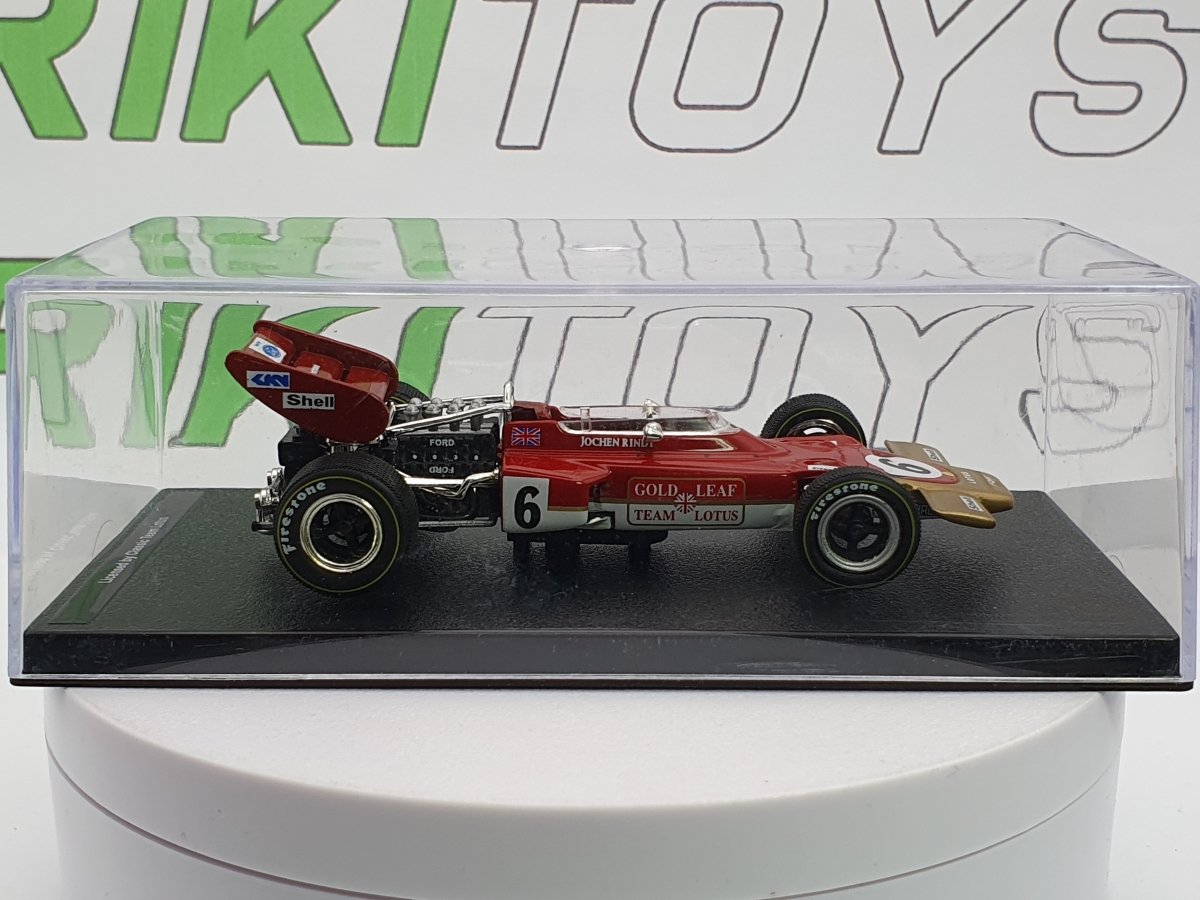 Lotus 72 C Ford Edicola 1/43 Rosso - RikiToys - Edicola#