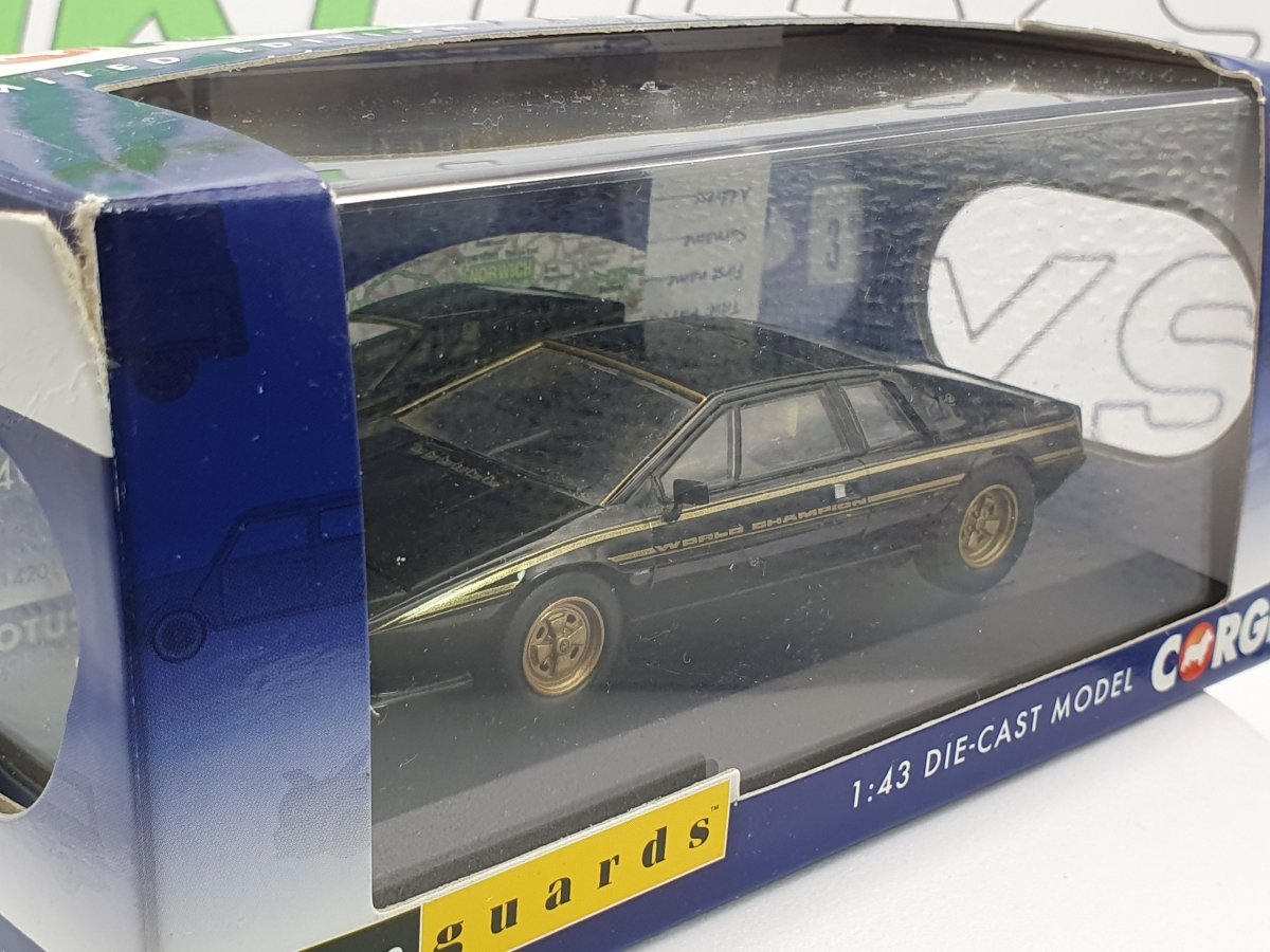 Lotus Esprit MK 2 Corgi 1/43 Nero 1978 - RikiToys - Corgi