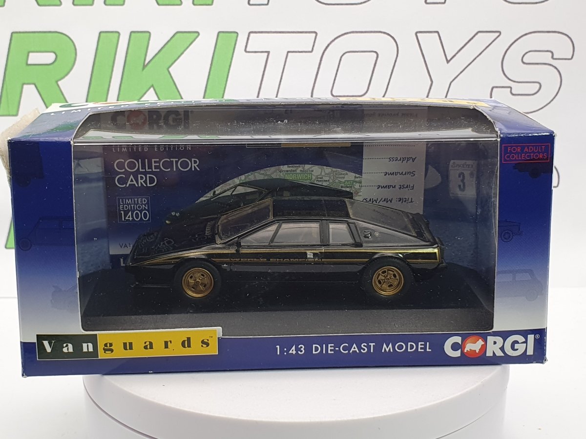 Lotus Esprit MK 2 Corgi 1/43 Nero 1978 - RikiToys - Corgi