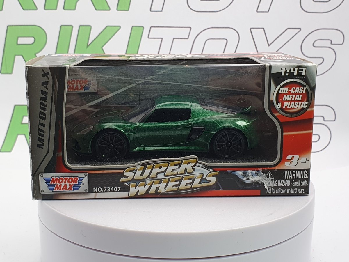 Lotus Exige Motor Max 1/43 Verde 2008 - RikiToys - Motor Max