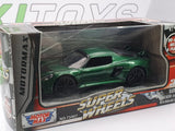 Lotus Exige Motor Max 1/43 Verde 2008 - RikiToys - Motor Max