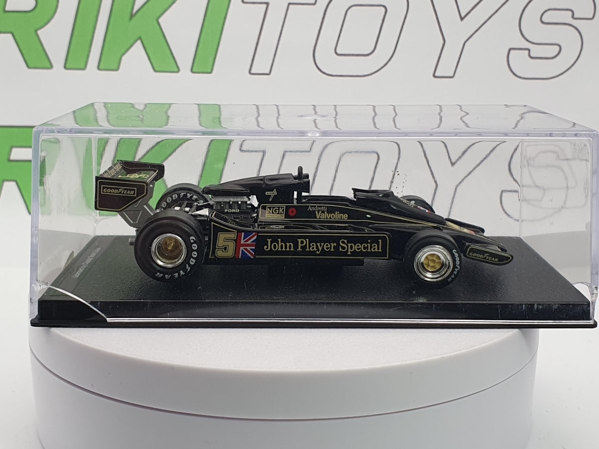 Lotus F1 78 Ford JPS Edicola 1/43 Nero - RikiToys - Edicola#