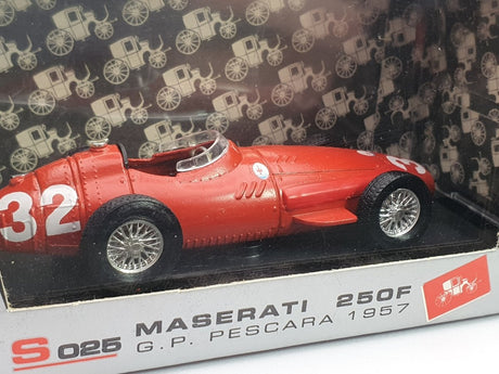 Maserati 250 F Brumm 1/43 Rosso 1957 - RikiToys - Brumm