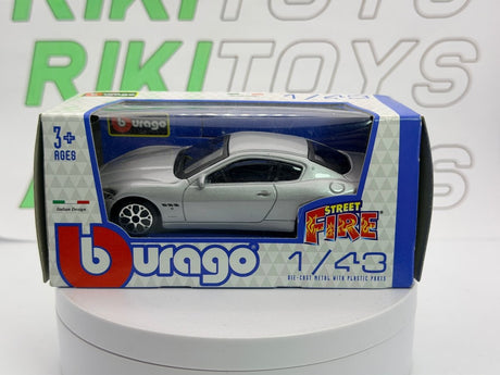 Maserati Gran Turismo Burago 1/43 Argento - RikiToys - Burago