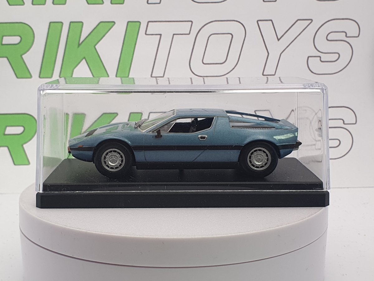 Maserati Merak 2000 Gt Leo Models 1/43 Azzurro metallizzato 1972 - RikiToys - Leo Models