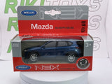 Mazda CX 5 Welly 1/38 Blu metallizzato - RikiToys - Welly
