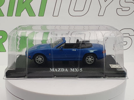 Mazda MX - 5 Del Prado 1/43 Blu 1989 - RikiToys - Del Prado