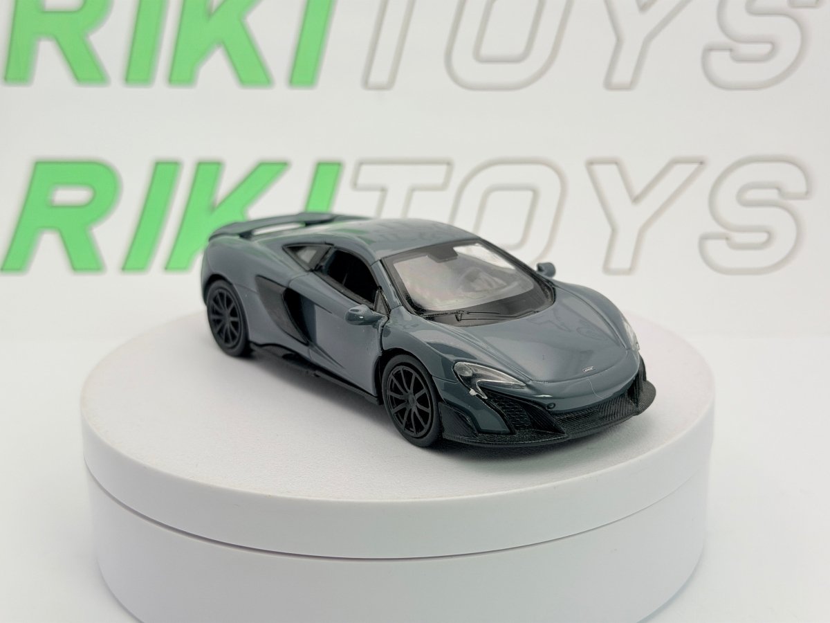 Mc Laren 675 LT Coupé Welly 1/38 Grigio - RikiToys - Welly