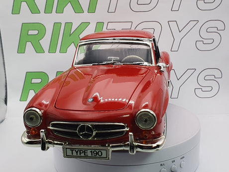 Mercedes 190 SL ERTL 1/18 Rosso 1955 - RikiToys - ERTL