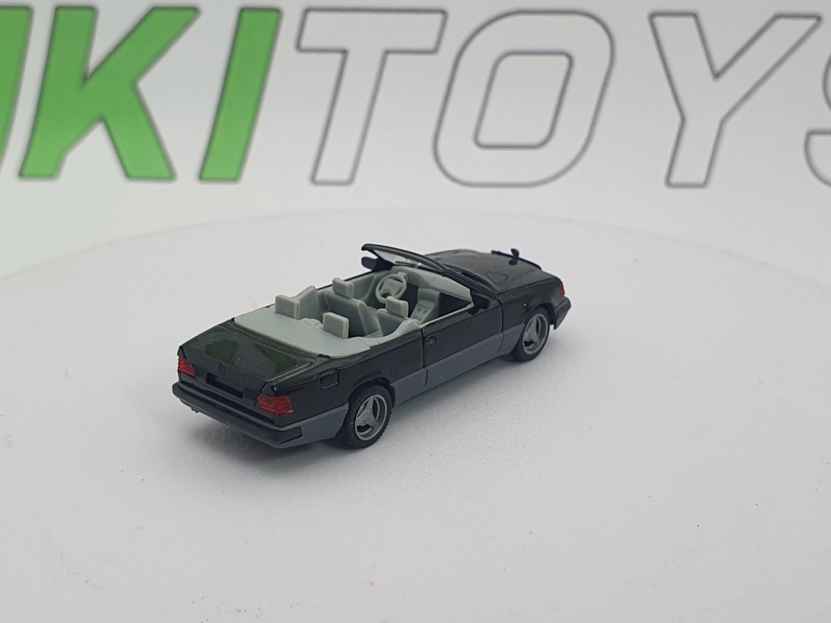 Mercedes 300 Cabriolet Brabus Herpa 1/87 Nero 1991 - RikiToys - Herpa