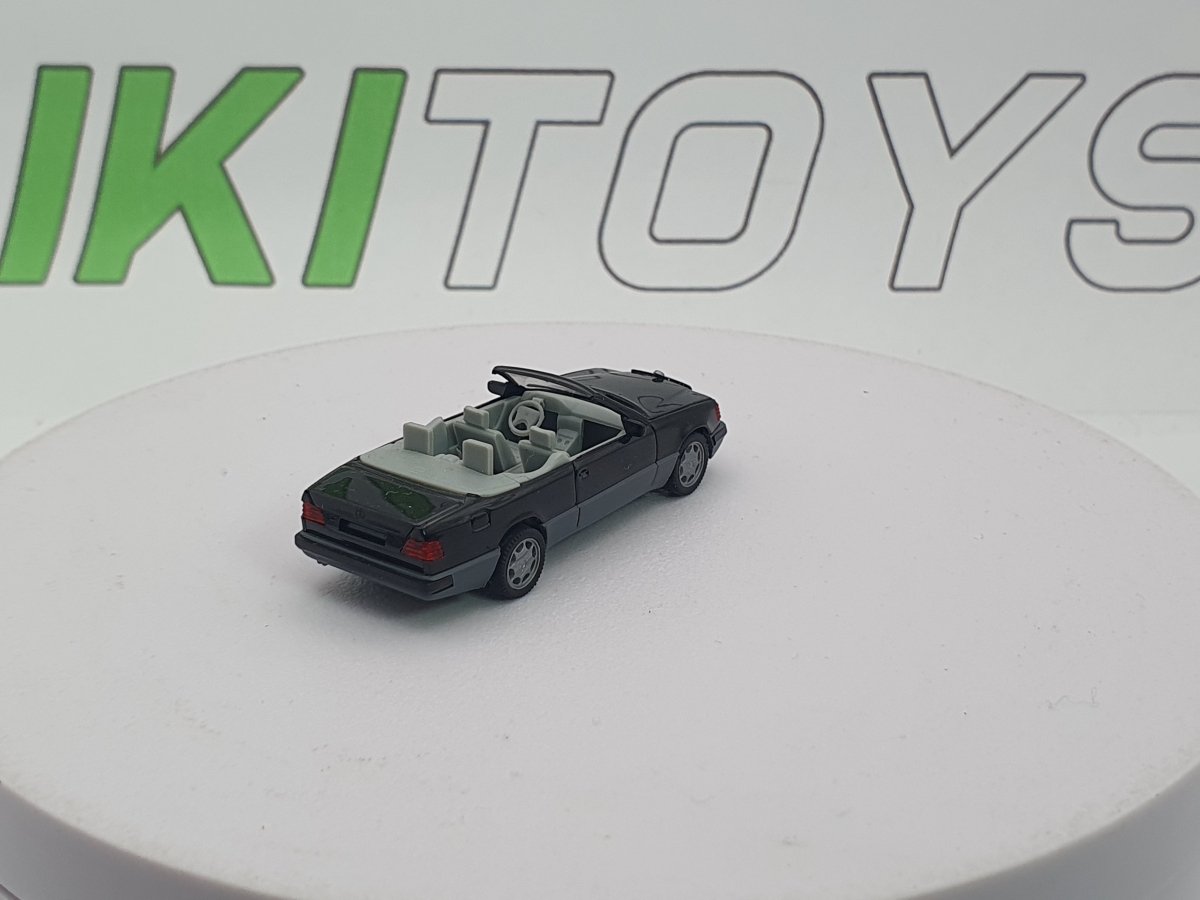 Mercedes 300 Cabriolet Herpa 1/87 Nero 1991 - RikiToys - Herpa