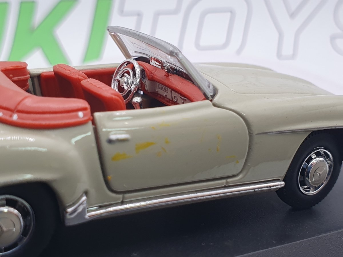 Mercedes Benz 190 SL Cararama 1/43 Giallo 1955 - RikiToys - Cararama