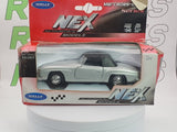 Mercedes Benz 190 SL Welly 1/38 Argento 1955 - RikiToys - Welly