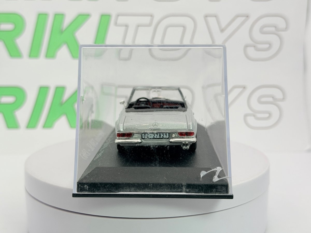 Mercedes Benz 230 SL Edicola 1/43 Argento 1963 - RikiToys - Edicola