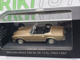 Mercedes Benz 230 SLW 113 Premium 1/43 Oro 1963 - RikiToys - Premium