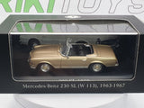 Mercedes Benz 230 SLW 113 Premium 1/43 Oro 1963 - RikiToys - Premium