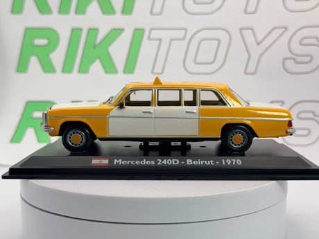 Mercedes Benz 240 D Edicola 1/43 Giallo - RikiToys - Edicola
