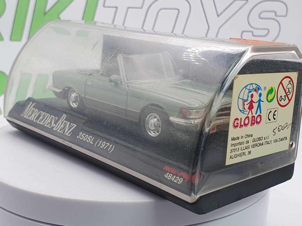 Mercedes Benz 350 SL New Ray 1/43 Verde 1971 - RikiToys - New Ray