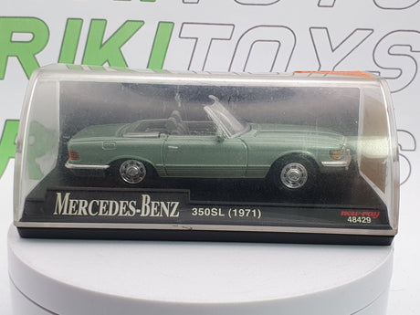 Mercedes Benz 350 SL New Ray 1/43 Verde 1971 - RikiToys - New Ray