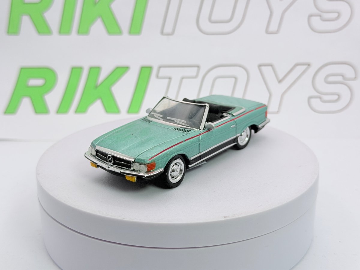Mercedes Benz 350 SL New Ray 1/43 Verde metallizzato - RikiToys - New Ray