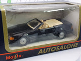 Mercedes Benz 500 SL Maisto 1/38 Nero 1989 - RikiToys - Maisto